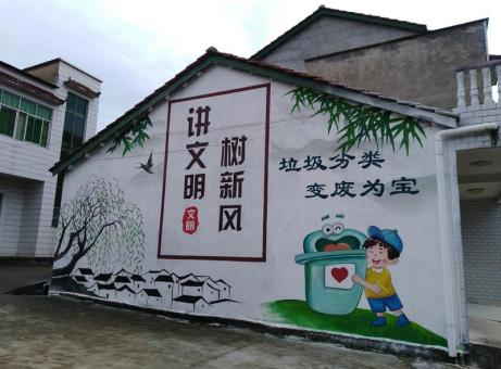十堰墙绘是现在流行的墙体广告