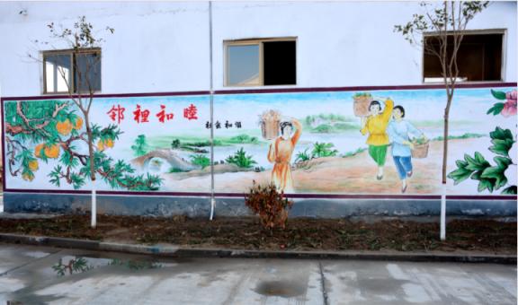十堰乡镇文化墙 乡风文明焕发新活力