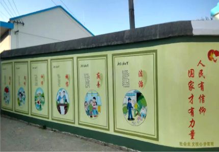 十堰文化墙施工攻略