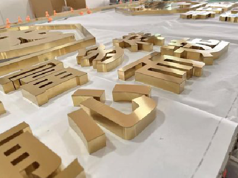 十堰拉丝不锈钢字的特点。